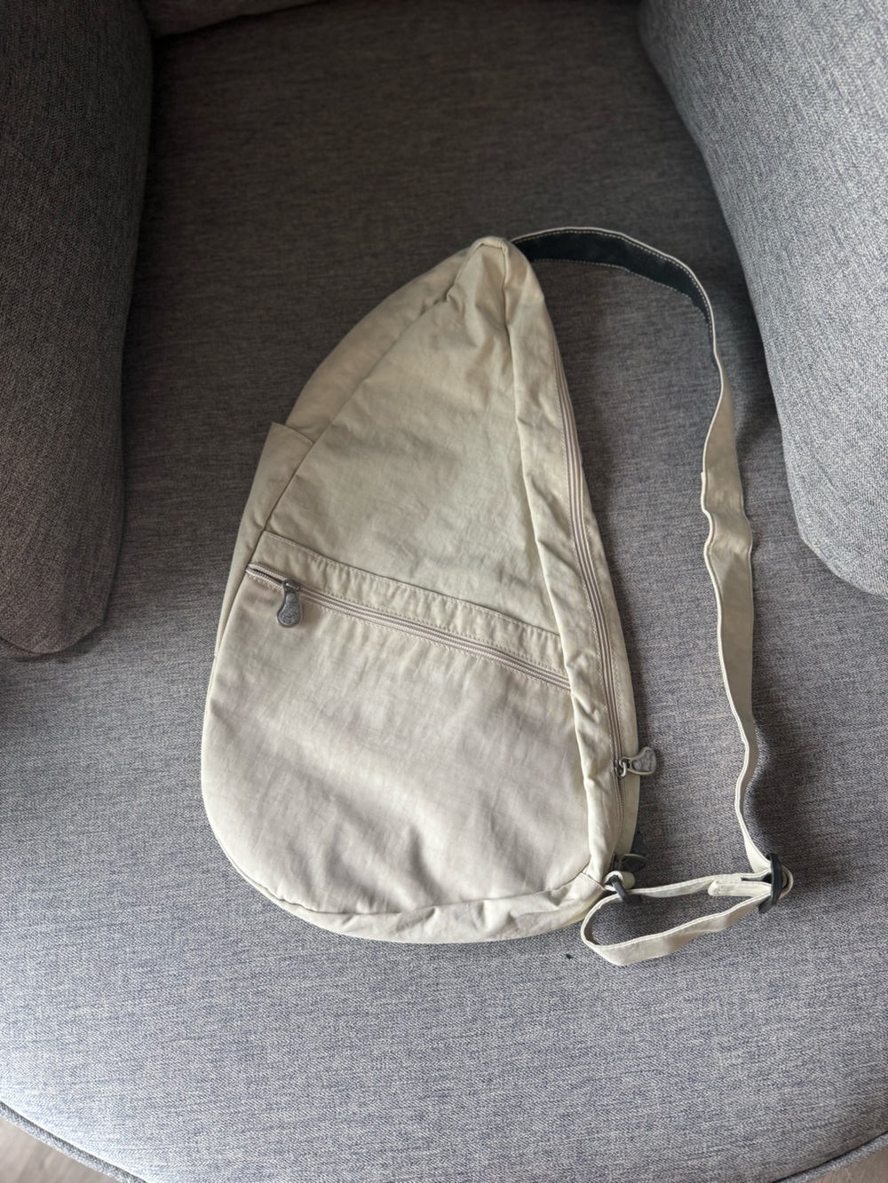 Casual Beige Sling Bag
